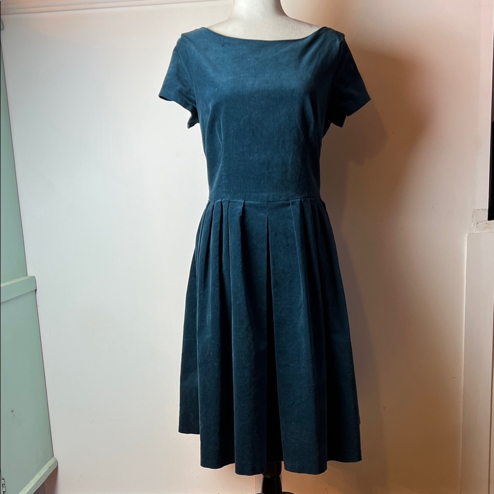 Laura Byrnes Classic Pinup Teal Women's Swing Dress